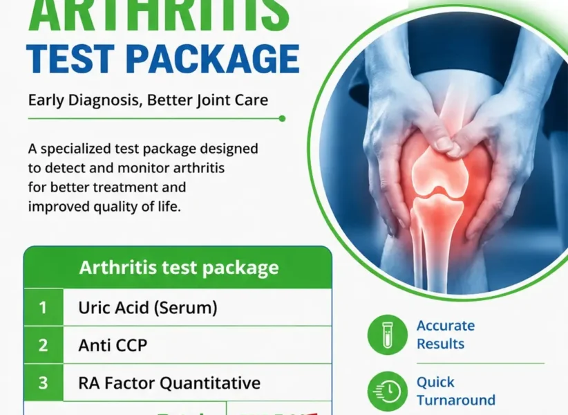 Best Arthritis Care Package in Lahore with TML Labs