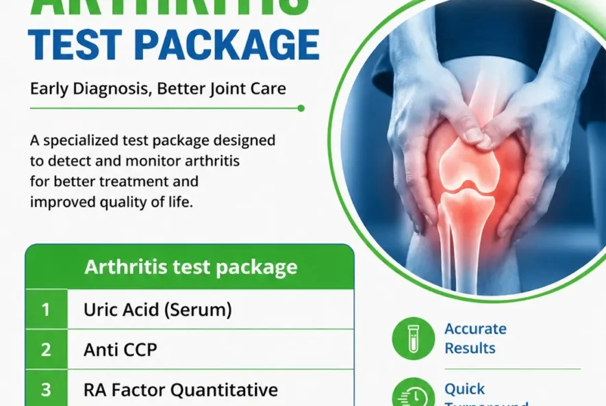 Best Arthritis Care Package in Lahore with TML Labs