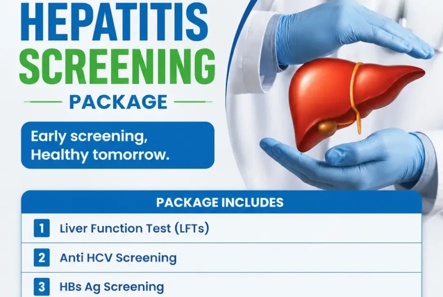 Book your Hepatitis Screening Package in Lahore from TML Labs