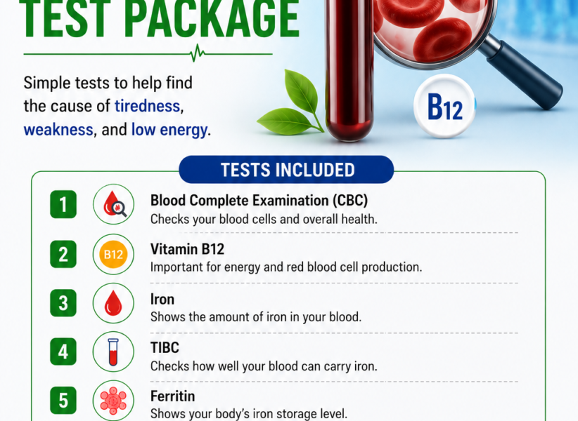 Anemia Test Package